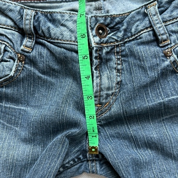 Vintage Y2K low rise wide leg jeans SZ 29x31 - Picture 8 of 14